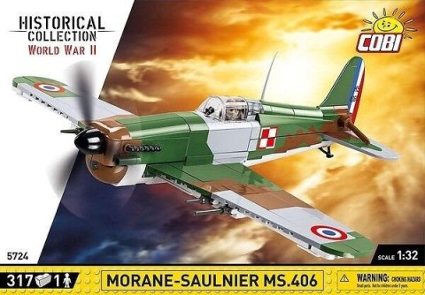 HC WWII Morane-Saulnier MS.406 Cobi