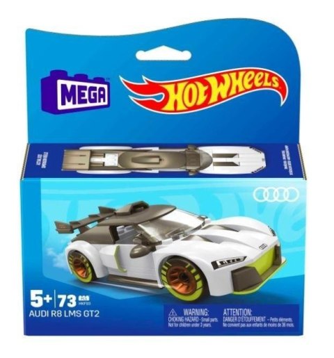 Hot Wheels Mega klocki Audi R8 LMS GT2 HKF93