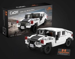 Klocki techniczne CaDA 328 el. Humvee pojazd wojskowy 1:24 dla dzieci 8+