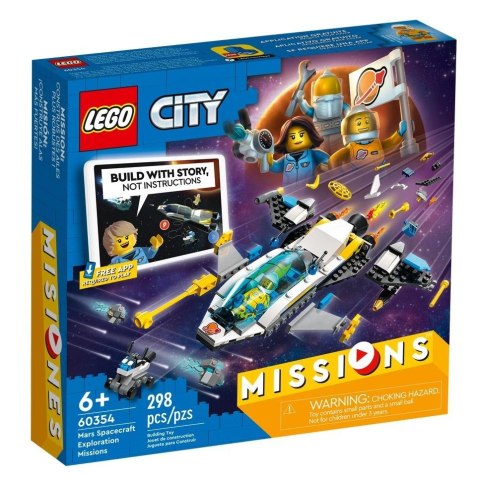 Lego CITY 60354 Wyprawy badawcze statkiem marsjańskim