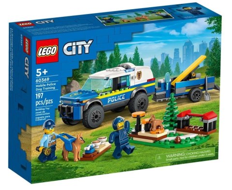 Lego CITY 60369 Szkolenie psów policyjnych w terenie: