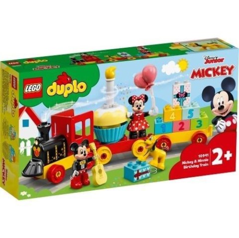 Lego DUPLO 10944 Urodiznowy pociąg myszek Miki i Minnie