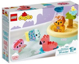 Lego DUPLO 10966 Zabawa w kąpieli: pływająca wyspa ze zwierzątkami