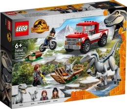 Lego JURRASIC WORLD 76946 Schwytanie welociraptorów LEGO