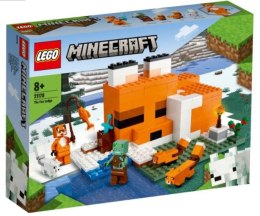 Lego MINECRAFT 21178 Siedlisko lisów