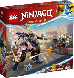 LEGO® NINJAGO® Mech Sory zmieniający się w motocykl wyścigowy (71792)