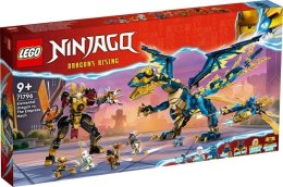 LEGO® NINJAGO® Smok żywiołu kontra mech cesarzowej (71796)