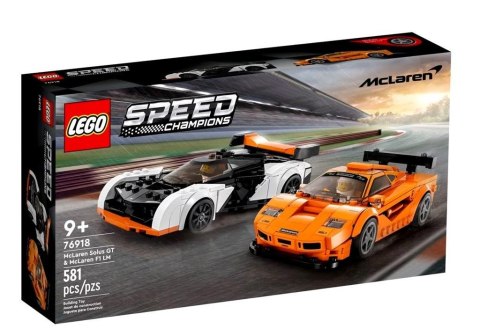 Lego SPEED CHAMPIONS 76918 McLaren Solus GT & McLaren F1 LM