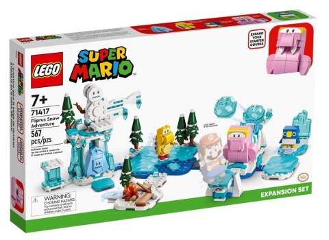 Lego SUPER MARIO 71417 Śniegowa Przygoda Fliprusa