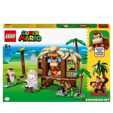 Lego SUPER MARIO 71424 Domek na Drzewie Donkey Konga