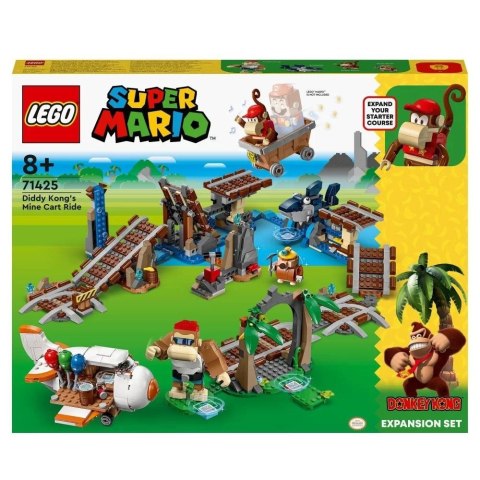 Lego SUPER MARIO 71425 Przejażdżka Wagonikiem Diddy Konga