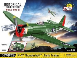 P-47 Thunderbolt & Tank Trailer Executive Edition Cobi