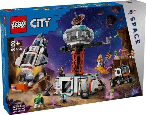 Lego CITY 60434 Stacja kosmiczna i stanowisko startowe rakiety