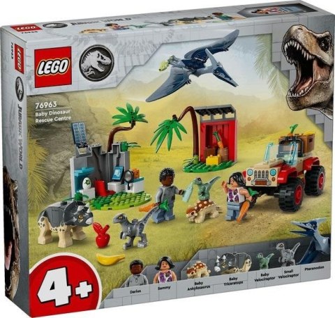 Lego JURASSIC WORLD 76963 Centrum ratunkowe dla... LEGO