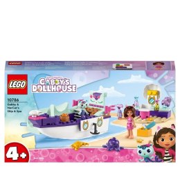 Lego Gabby's Dollhouse 10786 Statek i spa Gabi i Syrenkotki