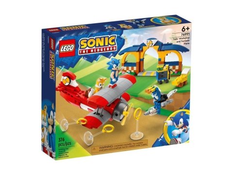 LEGO Sonic 76991 Tails z warsztatem i samolot Tornado