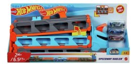 Hot Wheels City Wyścig transporter 2w1 Mattel