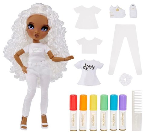 Rainbow High Color&Create Fashion Doll - Purple MGA