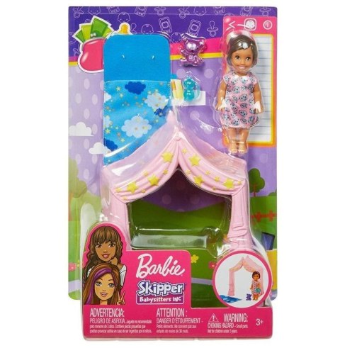 Barbie. Akcesoria spacerowe z laleczką FXG97 Mattel