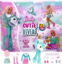 Barbie Cutie Reveal Kalendarz adwentowy HJX76 Mattel