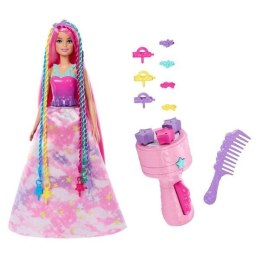 Barbie Dreamtopia Księżniczka Zakręcone pasemka Mattel