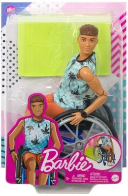 Barbie Fashionistas Ken na wózku inwalidzkim Mattel