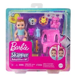 Barbie Lalka dziecko + akcesoria HJY29 Mattel