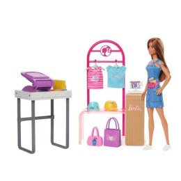 Barbie Projektantka mody Zestaw z lalką i akcesor. Mattel