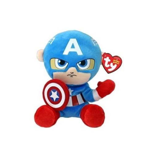 Beanie Babies Marvel Captain America 15cm TY