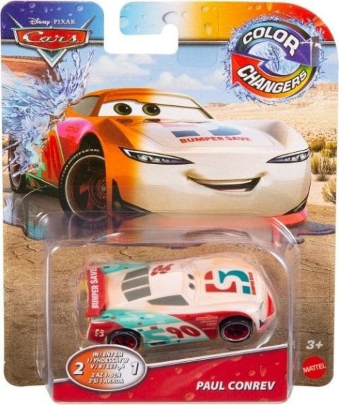 Cars. Auto zmieniające kolor GPB00 Mattel