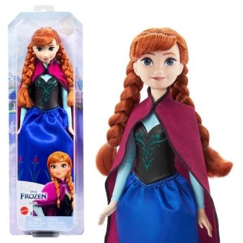 Disney Frozen Kraina Lodu Lalka Anna 1 HLW49 Mattel