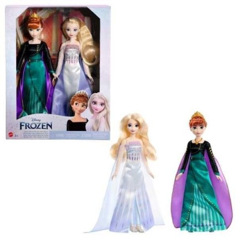 Disney Frozen Lalki 2-pak Anna i Królowa Elsa Mattel