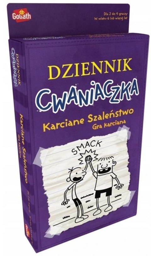 Dzienniki Cwaniaczka - karciane szaleństwo Goliath