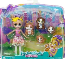 Enchantimals. Lalka Glee rodzina świnki HHB84 Mattel