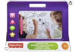 Fisher Price Tablica do rysowania fioletowa Mattel