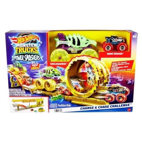 Hot Wheels Monster Truck Power Smashers Ultrawyśc. Mattel