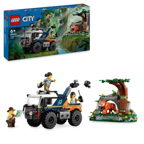 LEGO(R) CITY 60426 Terenówka badacza dżungli LEGO(R)