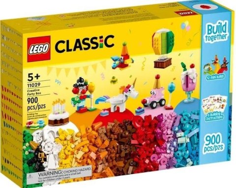 LEGO(R) CLASSIC 11029 (3szt) Kreatywny zestaw imprez LEGO(R)