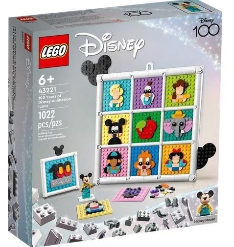 LEGO(R) DISNEY 43221 (3szt) 100 lat animacji Disneya LEGO(R)