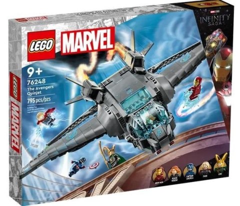 LEGO(R) SUPER HEROES 76248 (4szt) Quinjet Avengersów LEGO(R)