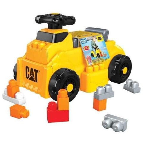 Mega Bloks Cat Jeździk z klockami Mattel