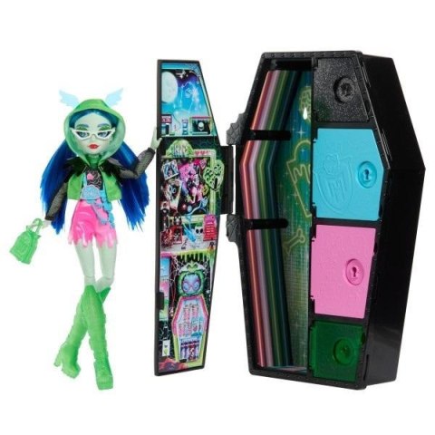 Monster High Straszysekrety Ghoulia Yelps neon Mattel