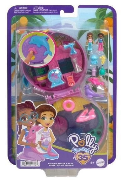 Polly Pocket. Akwarium delfina HWN96 Mattel