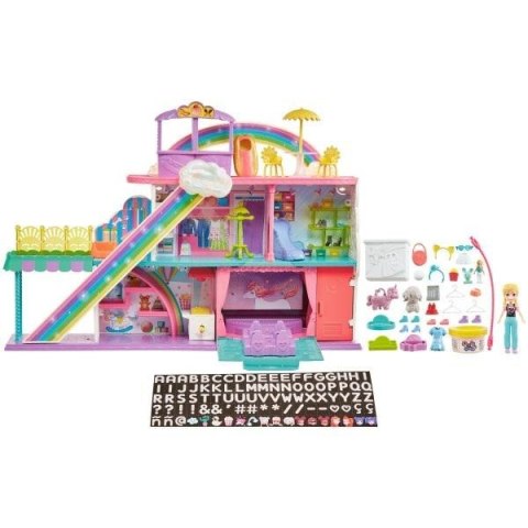 Polly Pocket ZestawTęczowe Centrum Handlowe Mattel