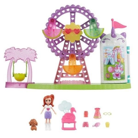 Polly Pocket. Tropikalne wesołe miasteczko HWP25 Mattel