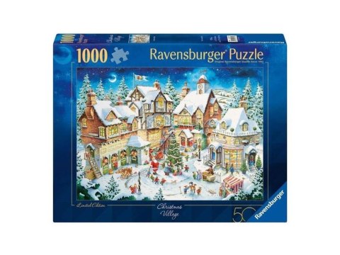 Puzzle 1000 Białe święta 50 urodziny Ravensburger