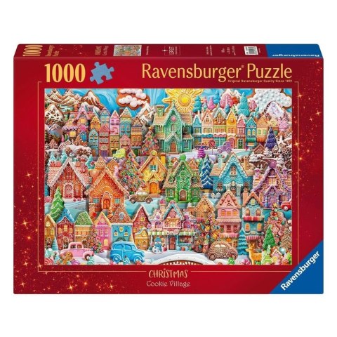 Puzzle 1000 Ciasteczkowe święta Ravensburger