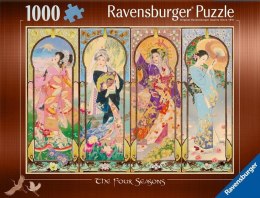 Puzzle 1000 Cztery pory roku Ravensburger