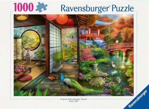 Puzzle 1000 Japońska herbaciarnia Ravensburger