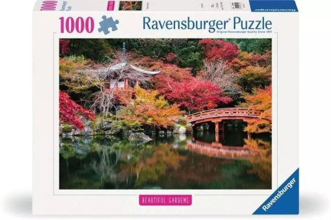 Puzzle 1000 Ogród Daigo-ji, Kyoto, Japonia Ravensburger